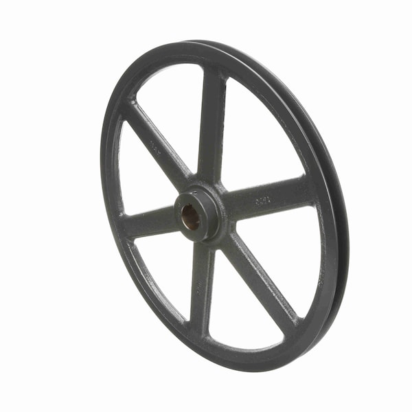 1 Groove Cast Iron Fhp - Finished Bore Sheave, BK160X 1 3/16